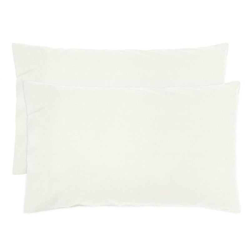 Bambury Temple Organic Cotton Ivory Pillowcase Pair (6619430289452)