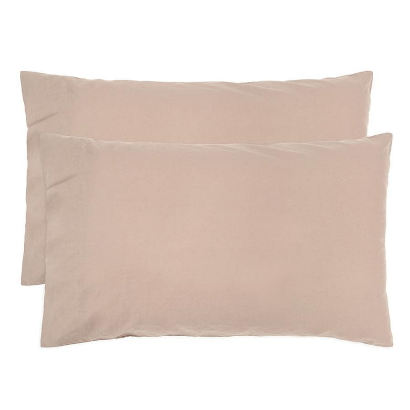 Bambury Temple Organic Cotton Rosewater Pillowcase Pair (6619430551596)