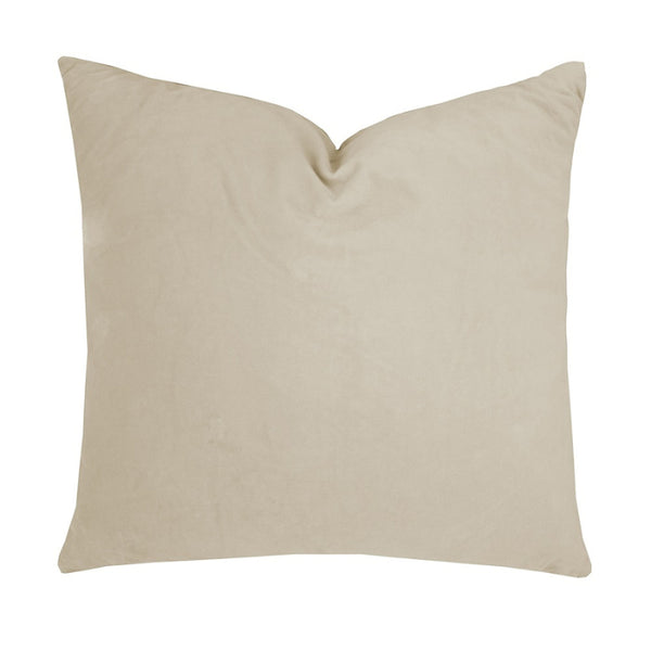Bambury Velvet Stone 50x50cm Filled Cushion