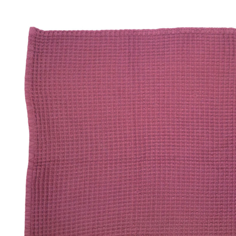 Bambury Waffle Pink Throw (6930721701932)