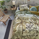 Bedding House Banda Cotton Green Quilt Cover Set (6985920053292)