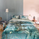 Bedding House Canopy Cotton Blue Green Quilt Cover Set (6683552514092)