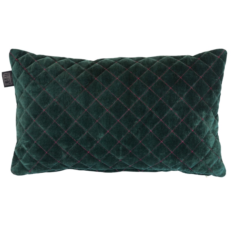 Bedding House Equire Green 30x50cm Filled Cushion (6682967769132)