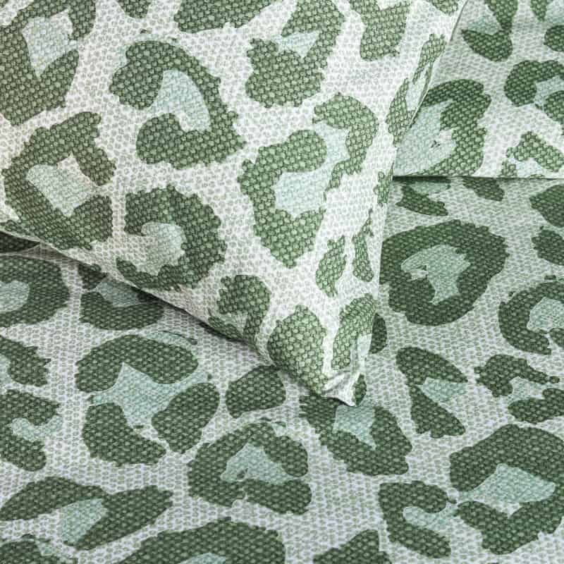 Bedding House Fabrice Cotton Green Quilt Cover Set (6683520172076)