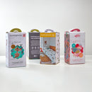 Bedding House Feest Pastel Cotton Multicoloured Quilt Cover Set (6683620376620)