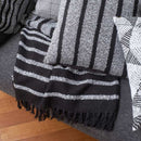 Bedding House Honshu Black 45x45cm Cushion (6683017478188)
