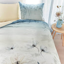 Bedding House Isabelle Light Blue Sateen Cotton Quilt Cover Set (6831059861548)