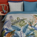 Bedding House Isla Blue Cotton Sateen Quilt Cover Set (6831060811820)