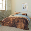 Bedding House Judy Cotton Brown Quilt Cover Set (6985933750316)