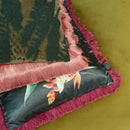 Bedding House Jungle Fever Pink 45x45cm Filled Cushion (6682983825452)