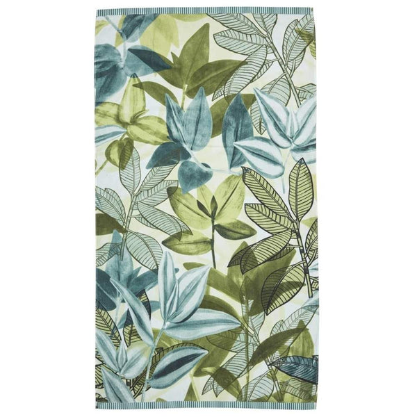 Bedding House Jungle Vibe Green Beach Towel (6827016880172)