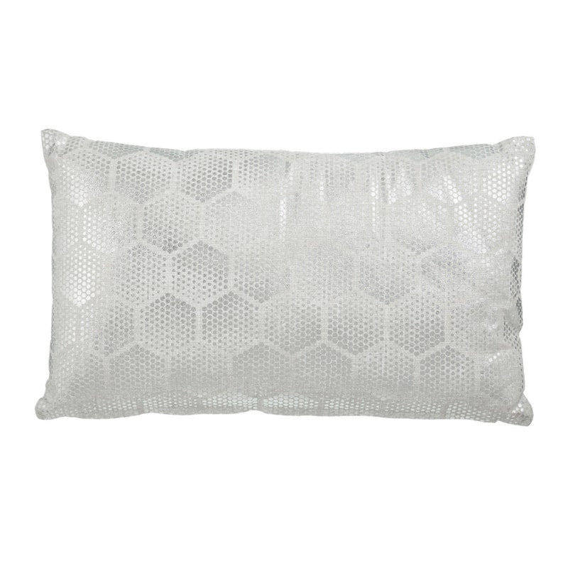 Bedding House Loa Silver 30x50cm Cushion (6683022426156)