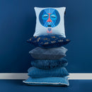 Bedding House Mascarade Blue 40x40cm Cushion (6682220396588)