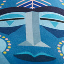 Bedding House Mascarade Blue 40x40cm Cushion (6682220396588)