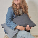 Bedding House Remix Blue 40x60cm Filled Cushion (6917801934892)