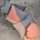 Bedding House Remix Blue 40x60cm Filled Cushion (6917801934892)