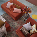 Bedding House Sherpa Mauve 45x45cm Filled Cushion (6683015413804)