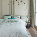 Bedding House Van Gogh Blossom Cotton Sateen Grey Quilt Cover Set (6683628142636)