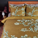 Bedding House Van Gogh Blossoming Ochre Cotton Sateen Quilt Cover Set (6831070937132)