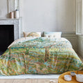 Bedding House Van Gogh Orchard Cotton Sateen Natural Quilt Cover Set (6683655831596)