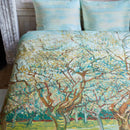 Bedding House Van Gogh Orchard Cotton Sateen Natural Quilt Cover Set (6683655831596)