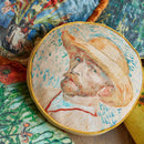 Bedding House Van Gogh Self Portrait Multicoloured 40x40cm Cushion (6683680374828)
