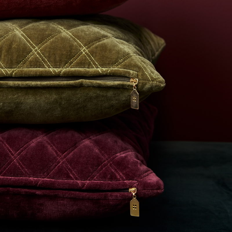 Bedding House Vercors Purple 43x43cm Filled Cushion (6682808844332)