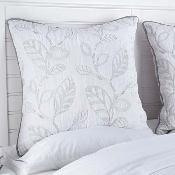 Classic Quilts Botanical Leaves European Pillowcase (6670367817772)