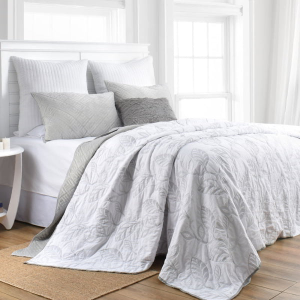 Classic Quilts Botanical Leaves Coverlet Set (6634309091372)