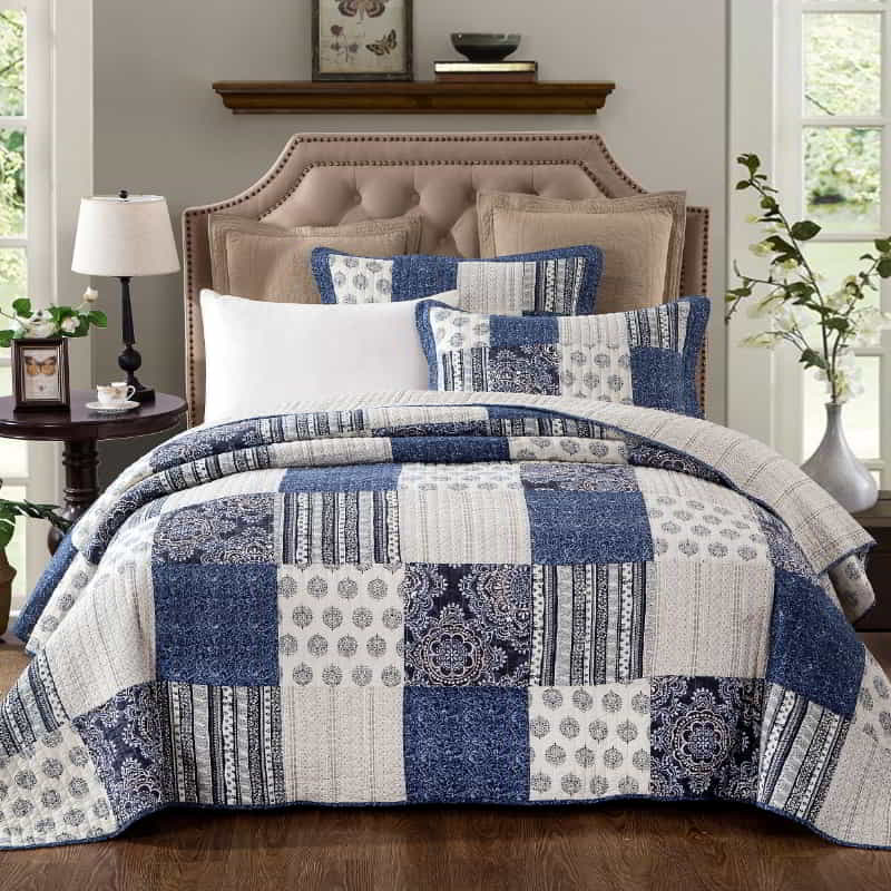 Classic Quilts Horizon Coverlet Set (6634330980396)