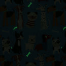 Happy Kids Puppy Club Glow in the Dark Quilt Cover Set (6725374181420)