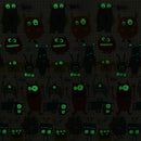 Happy Kids Monster Squad Glow in the Dark Quilt Cover Set (6917876711468)