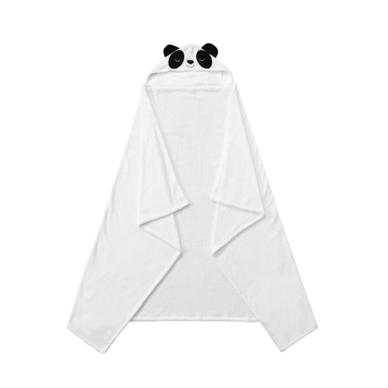 Happy Kids Panda Hooded Blanket (6726290866220)