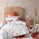 Happy Kids Story Time Cotton Digital Printed White Quilt Cover Set (6723101229100)