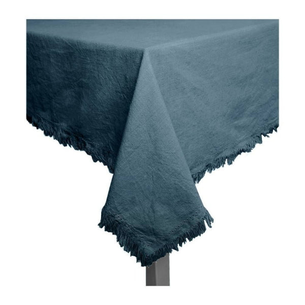 J.Elliot Avani Steel Blue Tablecloth (6671772549164)
