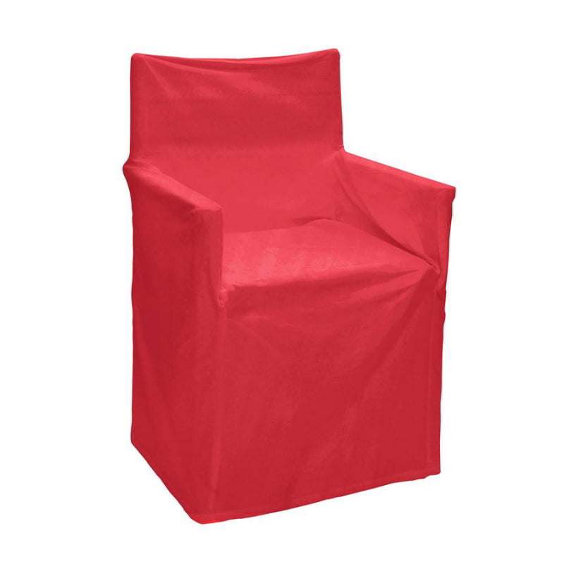 J.Elliot Outdoor Solid Director Red Chair Cover (6666741055532)