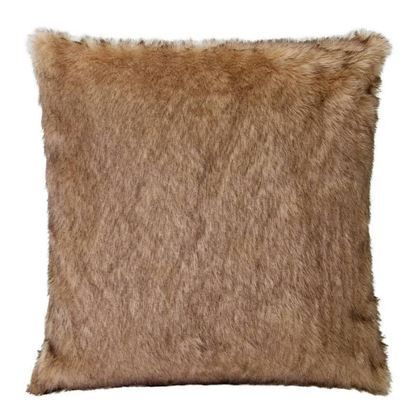 J.Elliot Brown Fox Faux Fur Brown 50x50cm Cushion (6895348711468)