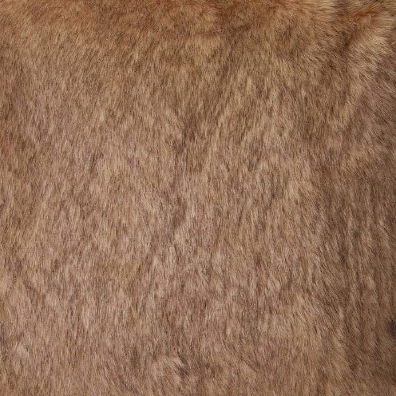 J.Elliot Brown Fox Faux Fur Brown 50x50cm Cushion (6895348711468)
