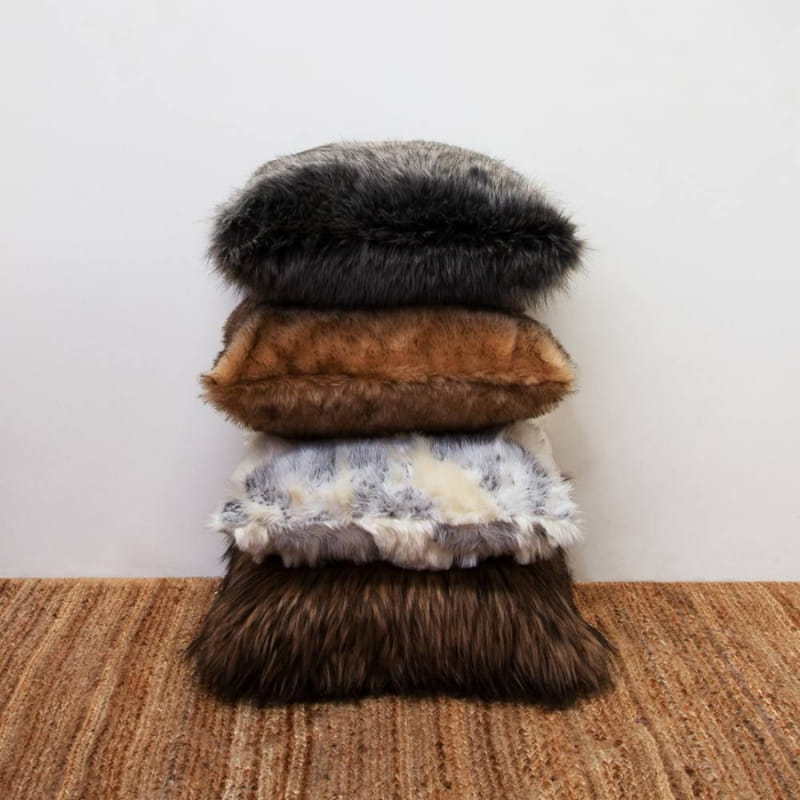 Fox fur cushions online