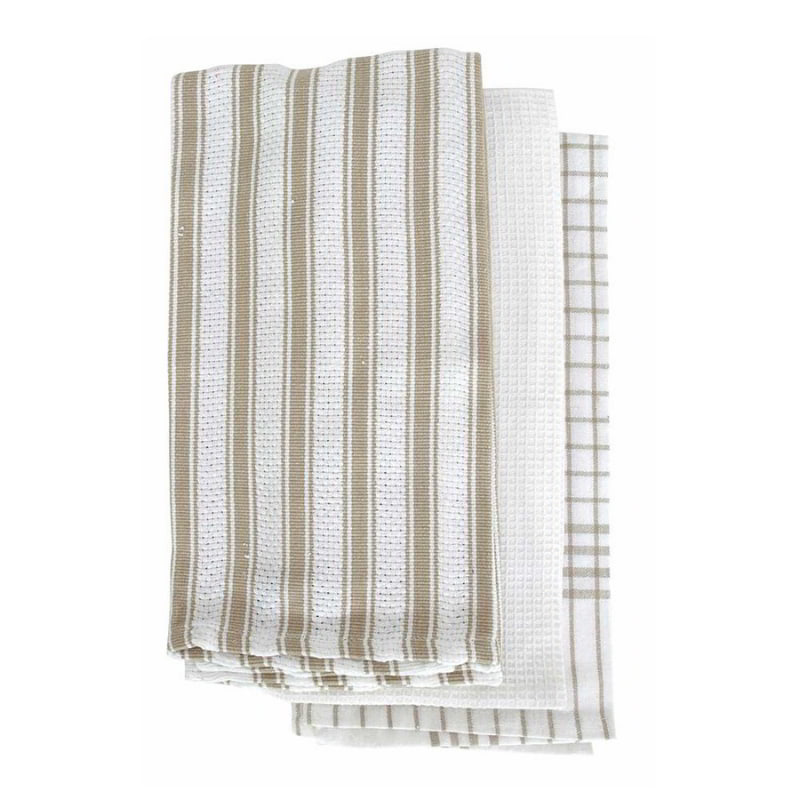 J.Elliot Gardenia Tea Towels 3 Pack (6671631089708)