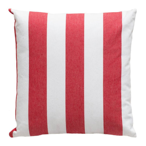 J.Elliot Outdoor Stripe Red 50x50cm Cushion (6968356536364)