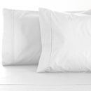 Luxurious 1000 thread count cotton-rich white sheet set, offering comfort, durability, and seasonal versatility for a restful sleep experience.
