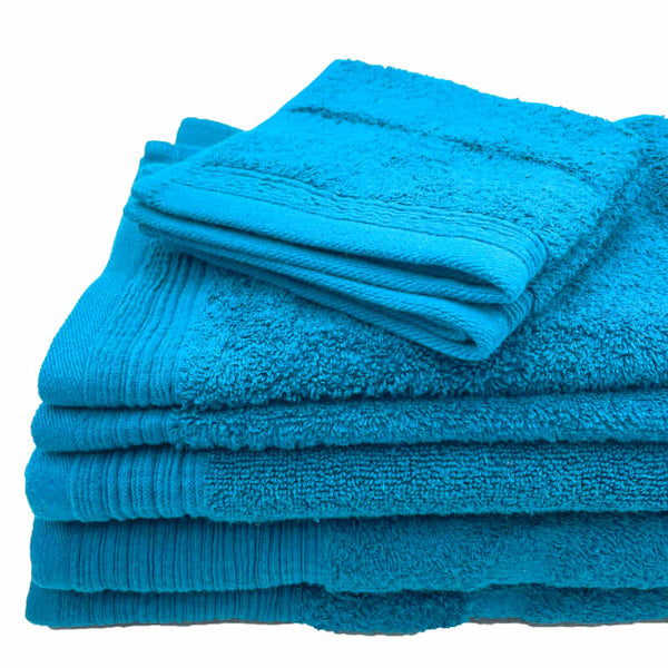 Jenny Mclean De La Maison 7 Piece Aqua Towel Pack (6943584321580)