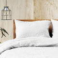 Jenny Mclean Doux Pure Linen White Quilt Cover Set (6869951938604)