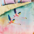 Oilily Colorful Birds Cotton Multicoloured Quilt Cover Set (6683666415660)