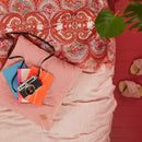 Oilily Paisley Cotton Sateen Pink  Quilt Cover Set (6683635449900)