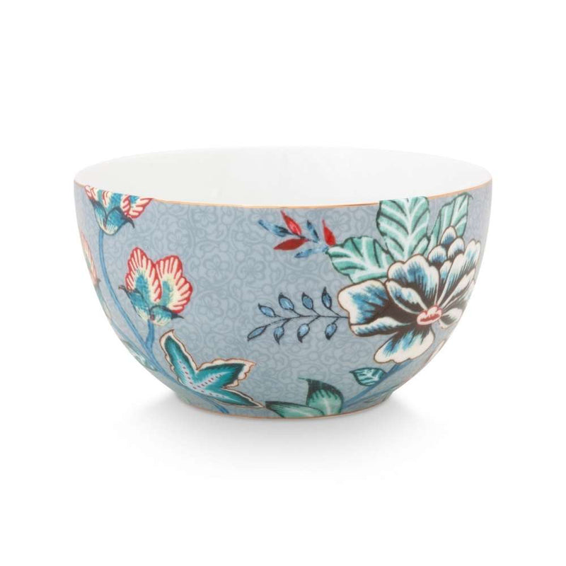 PIP Studio Flower Festival Light Blue 12cm Bowl (6854433996844)