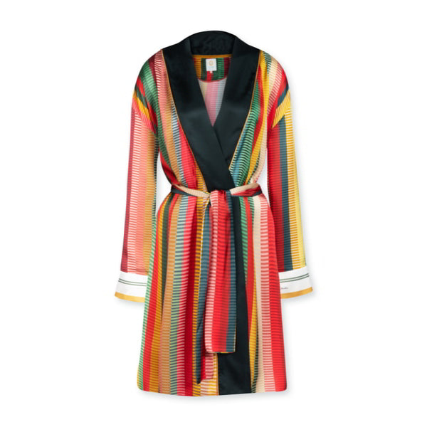 PIP Studio Nisha Jacquard Stripe Multicoloured Kimono (6752905723948)