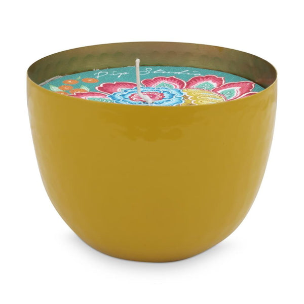 PIP Studio Yellow 11cm Cup with Candle (6989050019884)