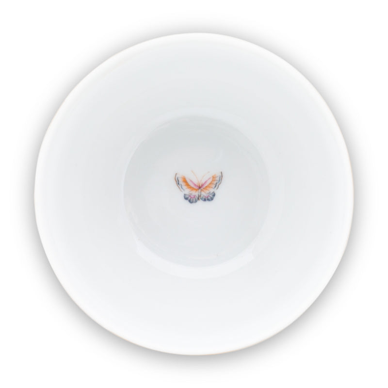 PIP Studio Blushing Birds Star Flower Porcelain White 9.5cm Bowl (6987627954220)